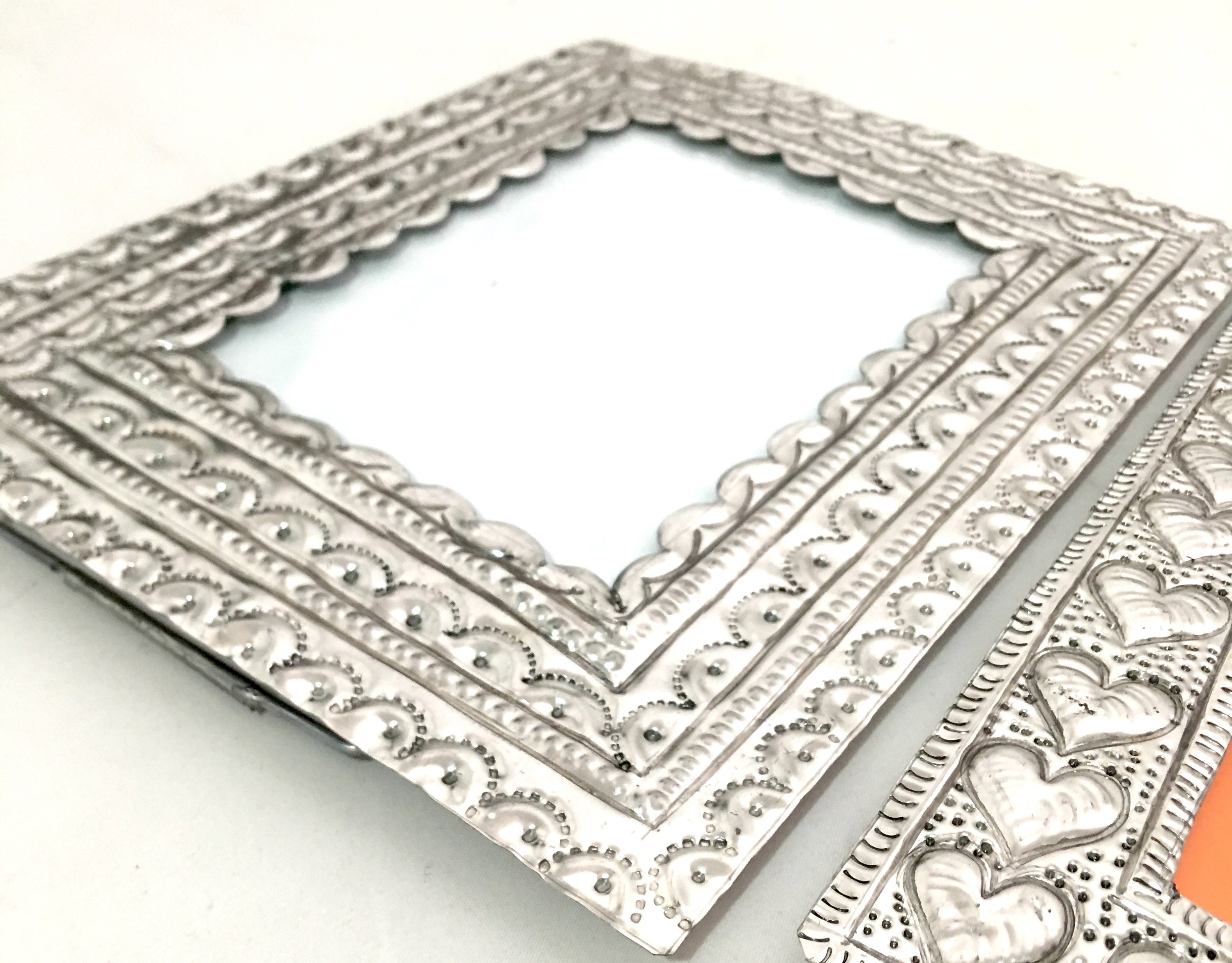 Picture Frames Pack2 Mexican Tin 9 X 7 Etsy Singapore
