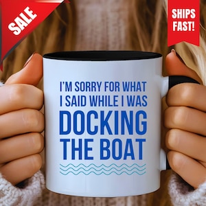Boat Captain Gift, Funny Nautical Coffee Mug, Boat Custom Cup, Boat Captain Cup, Coffee Mug Funny Boat, Best Dad Boat Gift,Ship Captain Gift