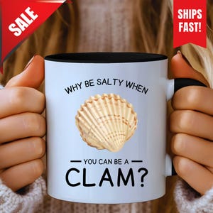 Funny Ocean Pun, Relaxing Beach Gift, Beach Coffee Mug, Tropical Beach Mug, Beach Lover Gift, Ocean Mug, Summer Mug, Nautical Mug