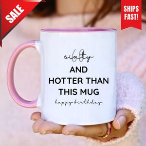 60th Birthday Gift, 60th Bday Gift, 60th Mug For Her, Funny 60th Birthday Mug, Funny Gift For 60 Year Old, Grandad 60th Mug, 1965 Coffee Mug