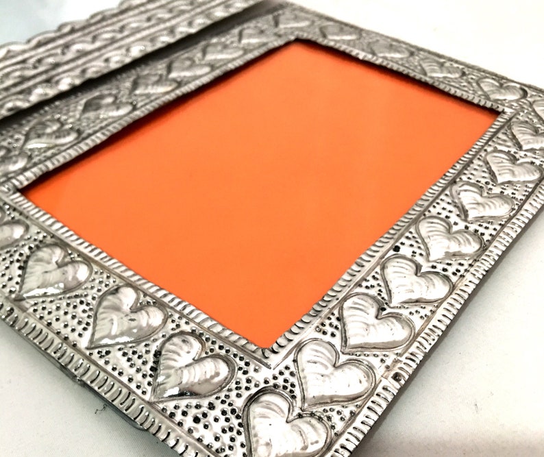 Picture Frames Pack2 Mexican Tin 9 X 7 Etsy
