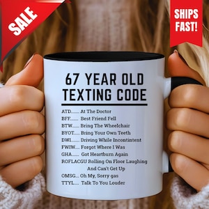 67th Birthday Gift, 67 Birthday Coffee Mug, Funny 67th Birthday Gift, 1958 Coffee Mug, Funny 67th Birthday Mug, Funny Gift for 67 Year Old