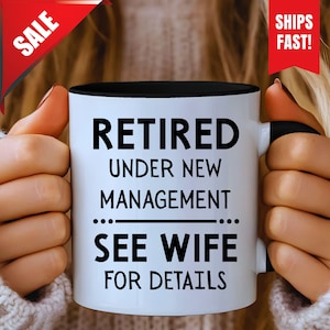 Lustiges Ruhestandsgeschenk für Männer, Ruhestandsbecher, lustiges Ruhestandsgeschenk, Geschenk für Mann im Ruhestand, sein und ihr Ruhestandsgeschenk, Becher für den Ruhestand