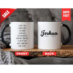 50th Birthday Gift, 1975 Coffee Mug, 50th Mug for Her, Grandad 50th Mug, 50th Bday Gift, Funny Gift For 50 Year Old, Funny 50th Birthday Mug