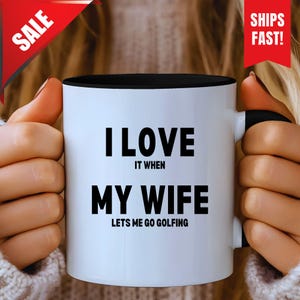 Funny Golf Gift, Golf Lover Gift, Golf Club Cup, Golfer Mug, Golf Addict Gift, Gift For Golfer, Golfer Coffee Mug, Golf Enthusiast Gift