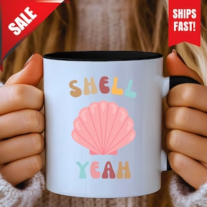 Vintage Retro Beach Tropical Mug, Beach Coffee Mug, Vacation Funny Gift, Beach Lover Gift, Ocean Mug, Summer Mug, Nautical Mug, Beach Gift