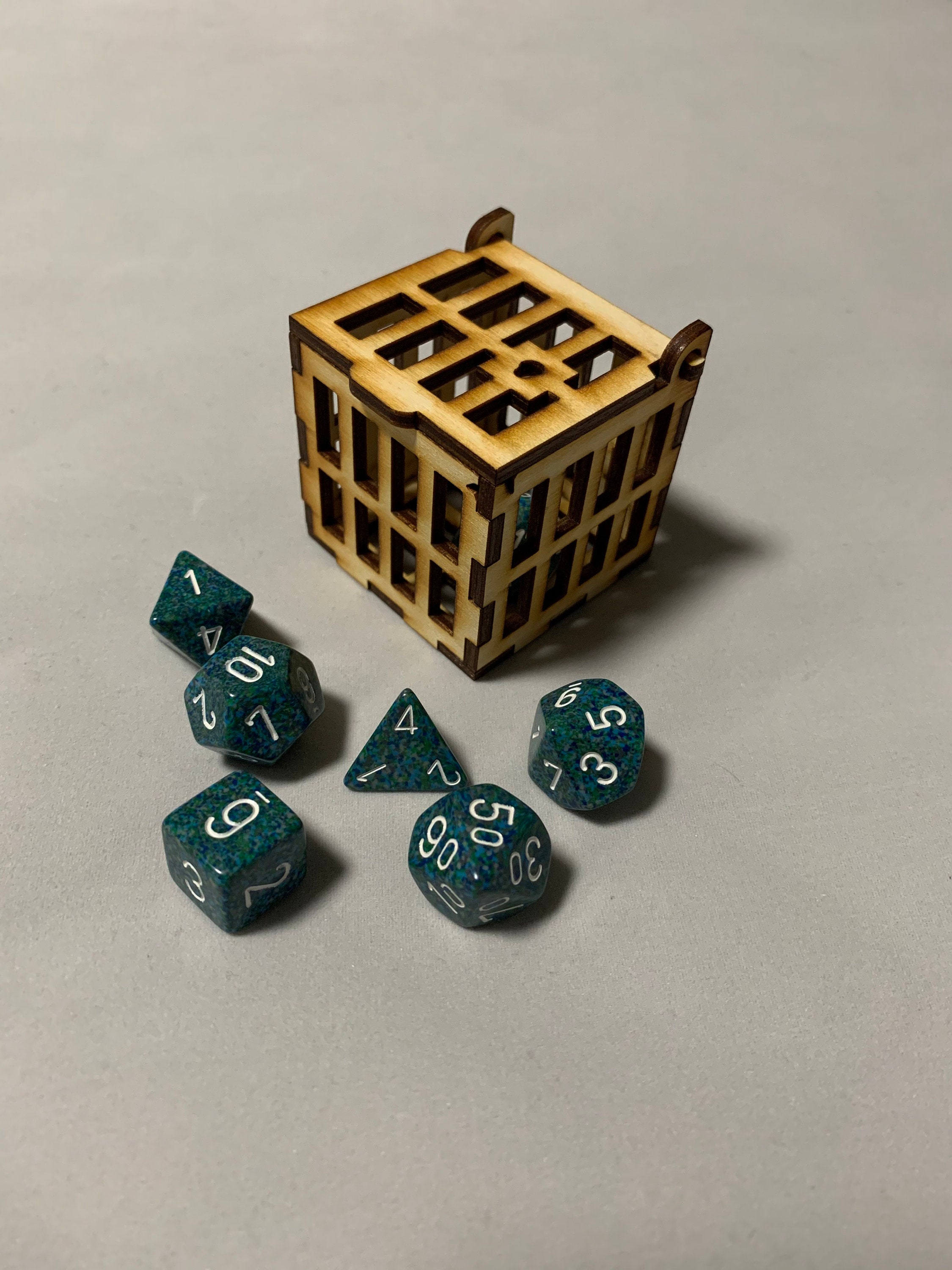 Laser Cut Dice Jail