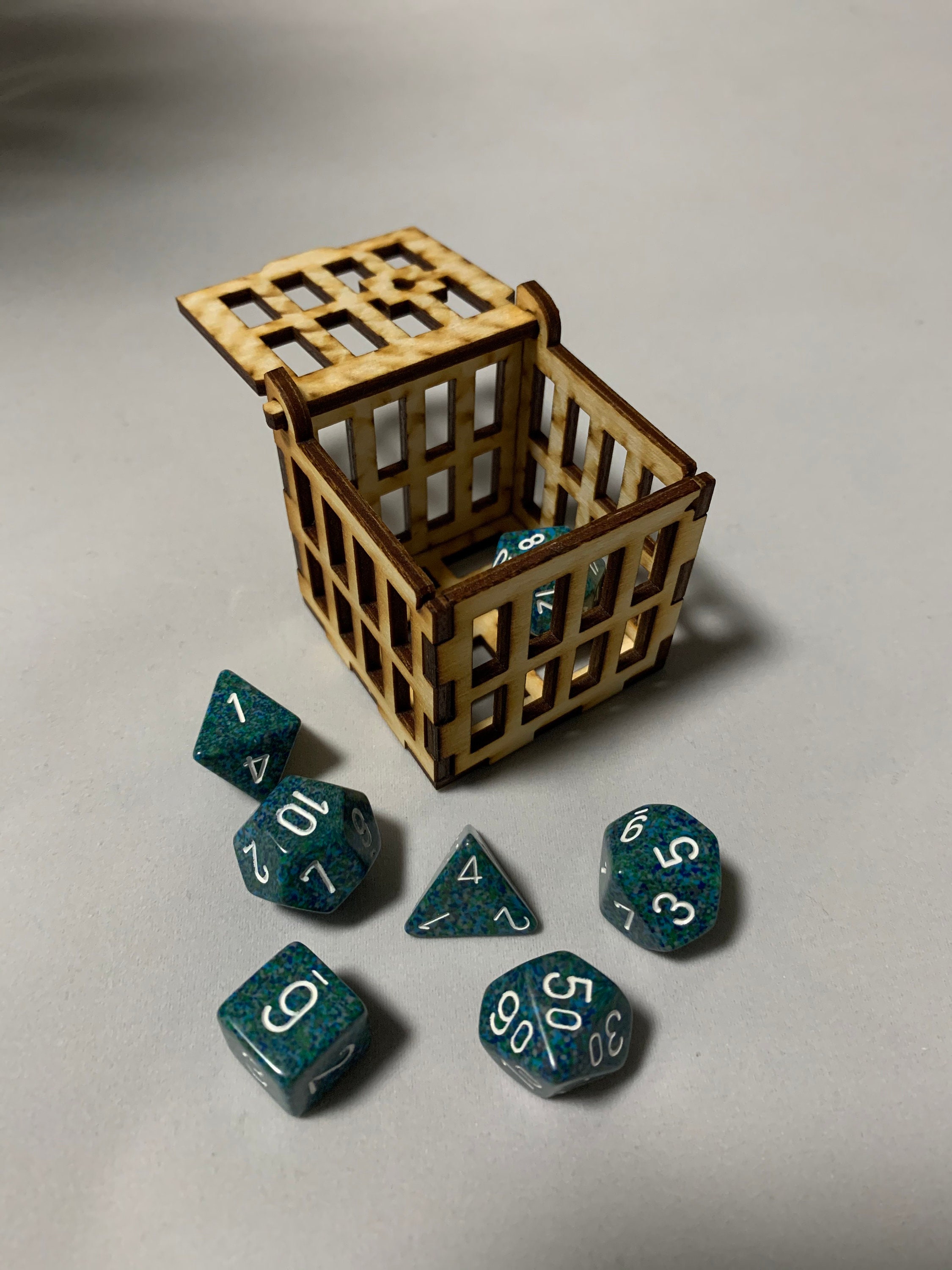 Laser Cut Dice Jail