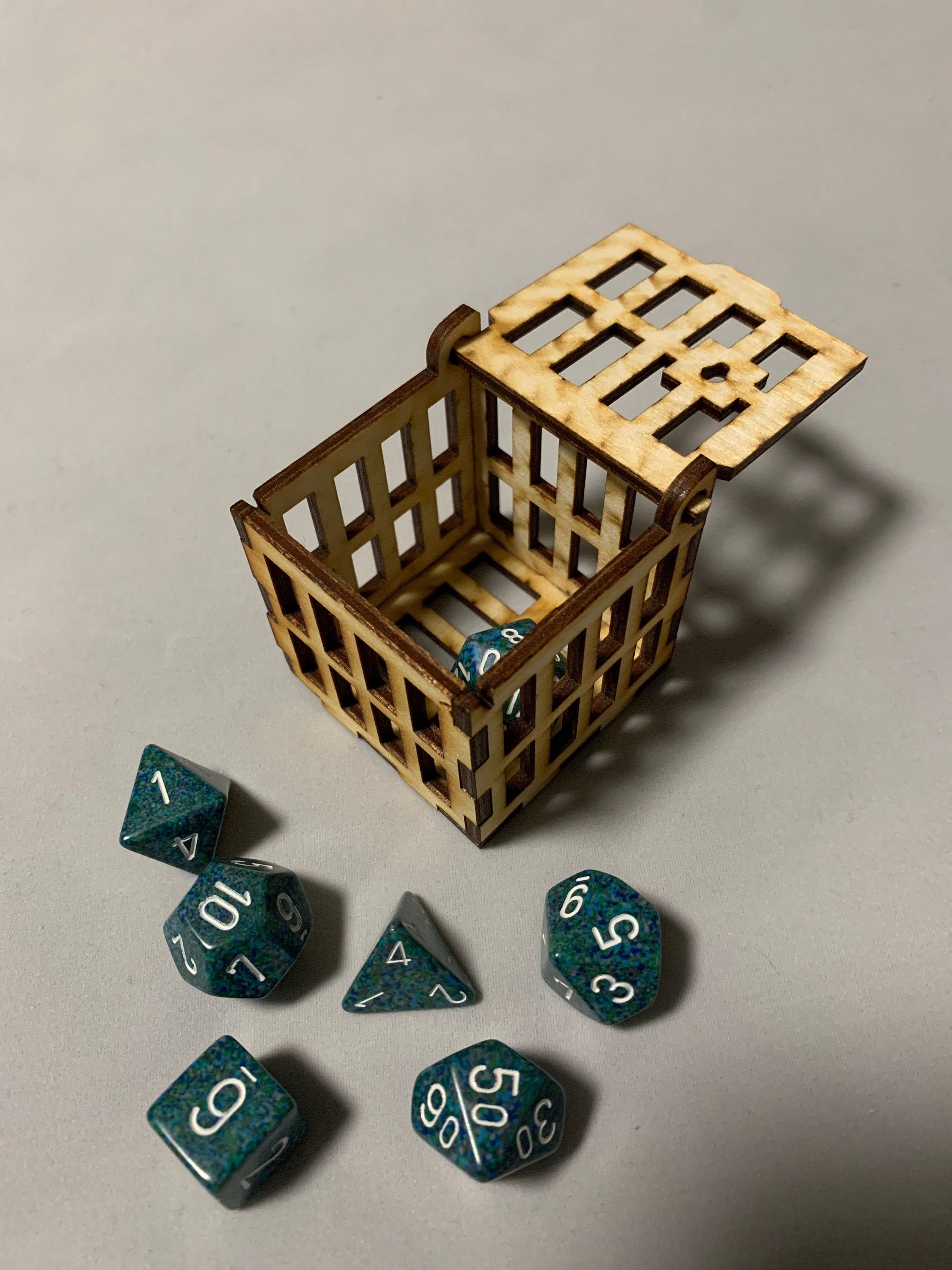 Laser Cut Dice Jail