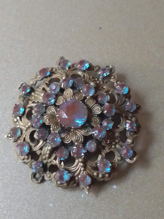 Victorian saphiret brooch - Gem