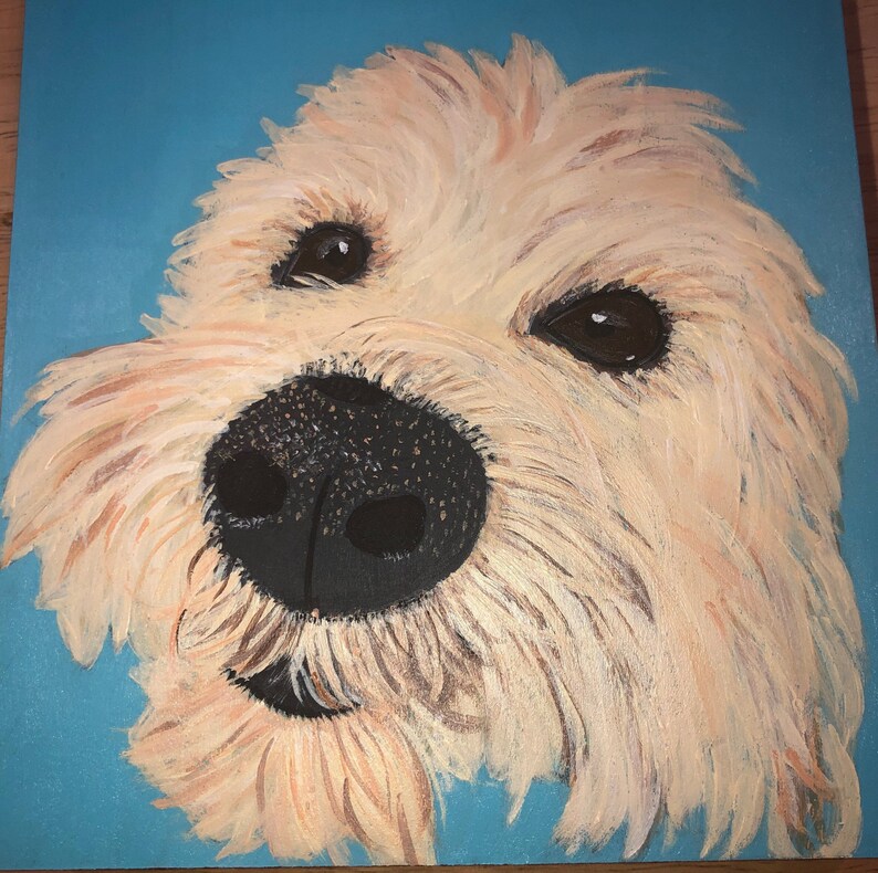 Custom Painting of Your Petoriginal Art Etsy