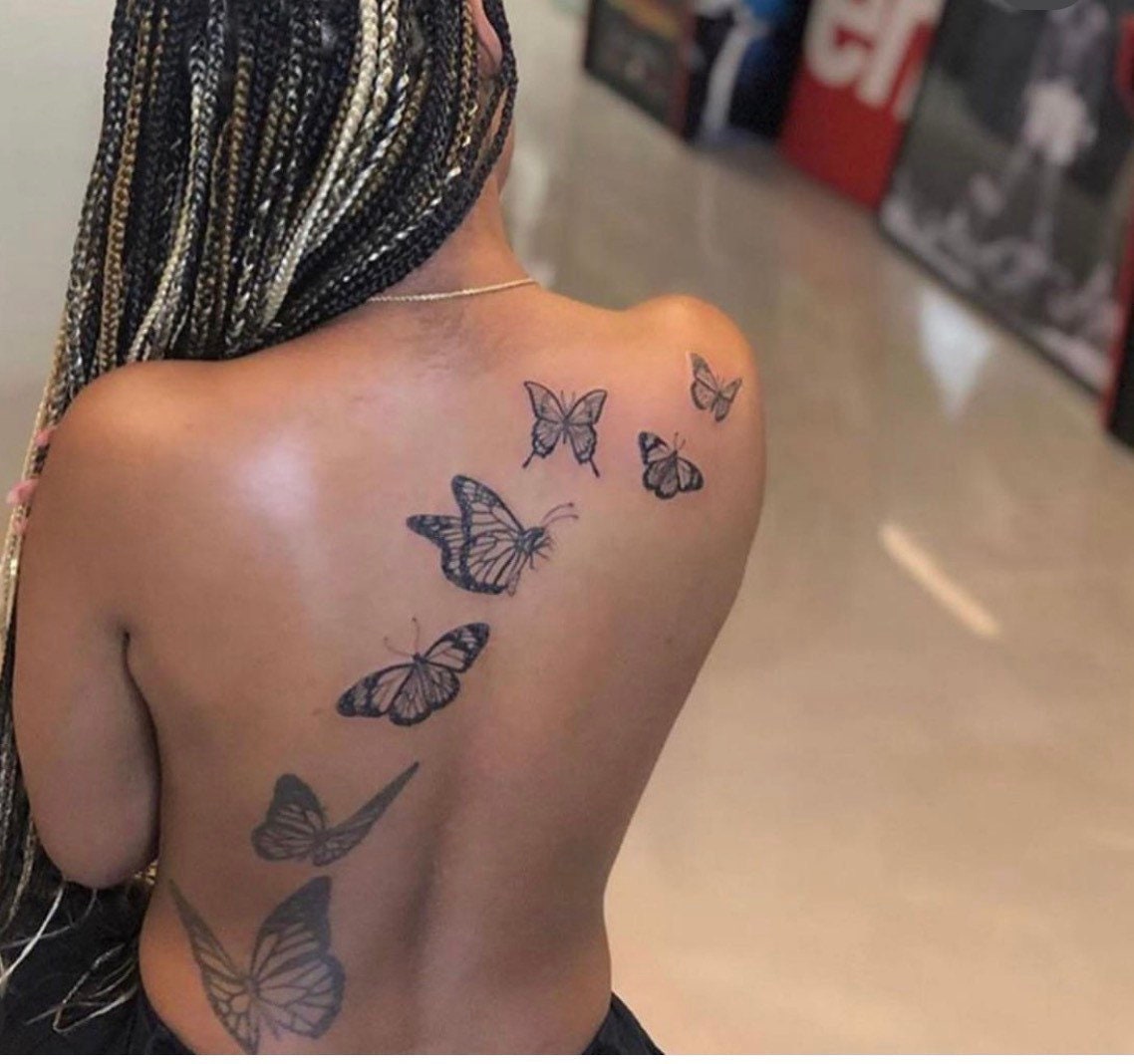 Top 55 Butterfly Neck Tattoo Ideas for 2023  CTMT