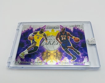 2023-24 Lebron James and  Kobe Bryant Color Blast Variation Metallic Chrome