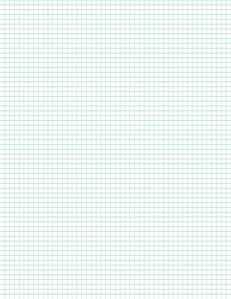 printable graph paper etsy