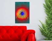 Aries Bold Impulse Zodiac Energy - Poster