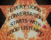 Spark Imagination with Magical Conversations - Enchanted Digital Print