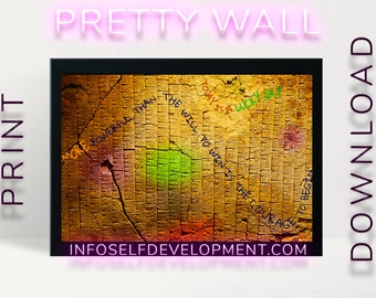 Pretty Wall - Digital Art Print - Downloadable