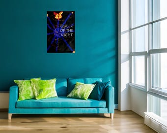 Queer of The Night - Digital Art - LGBTQ - Download Print