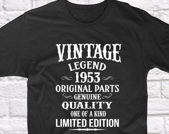 Vintage Desde 1953 Regalo De Cumpleaños Para Hombres Y Muj Vintage Desde 1953 Regalo De Cumpleaños Para Hombres Y Muj