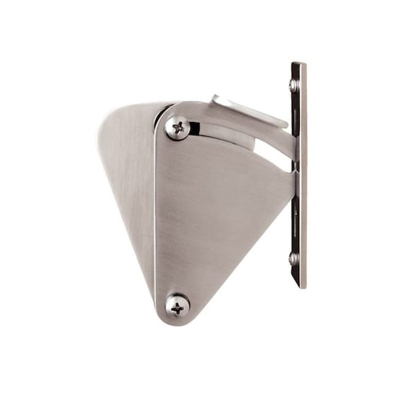 Sliding Barn Door Privacy Latch Stainless Steel Teardrop Design Interior Barn Door Hardware Kit Lock System