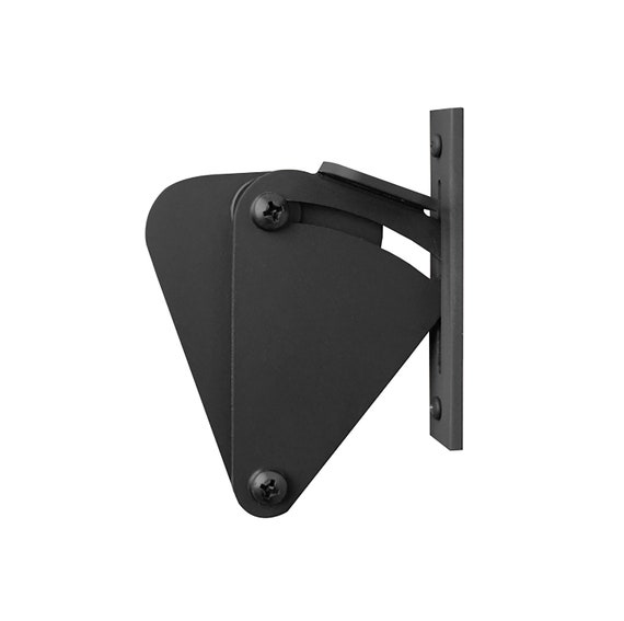 Black Sliding Barn Door Latch For Privacy Teardrop Design Etsy