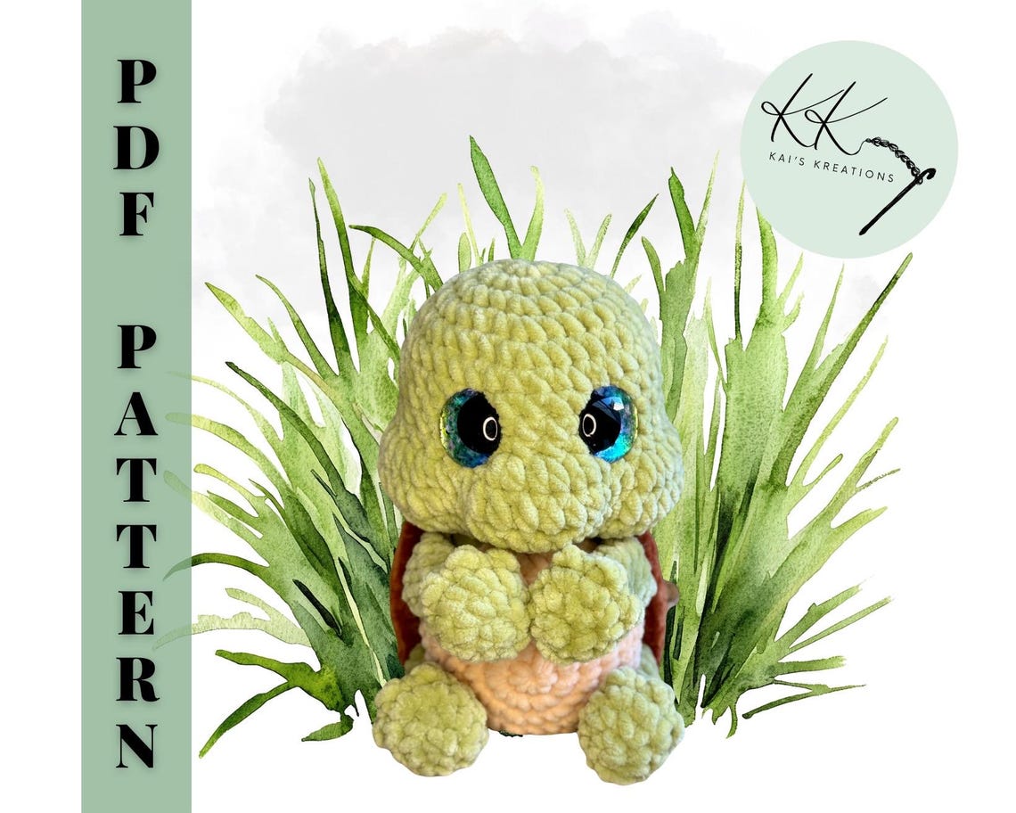 Tilly the Turtle Pattern - Etsy