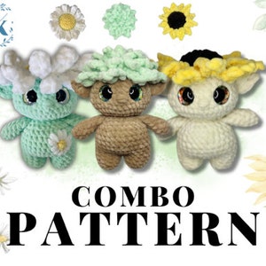 Flower Beastie Combo Pattern