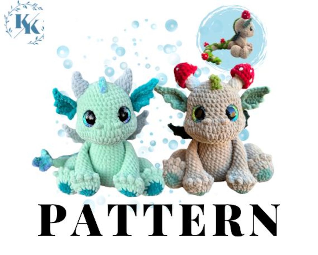 Hatchling Dragon Pattern - Etsy