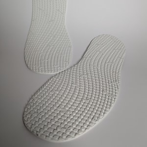 Dumout White Rubber Outsole 3.5mm - Shoemaking or Shoe Repair Projects - Sole Replacement - One Size Fits All Soling Sheet