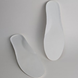 Women&#39;s EVA Insoles -  Soft Ortho EVA foam Insoles Featuring Breathable Mesh Foot Bed White - Replacement Insoles
