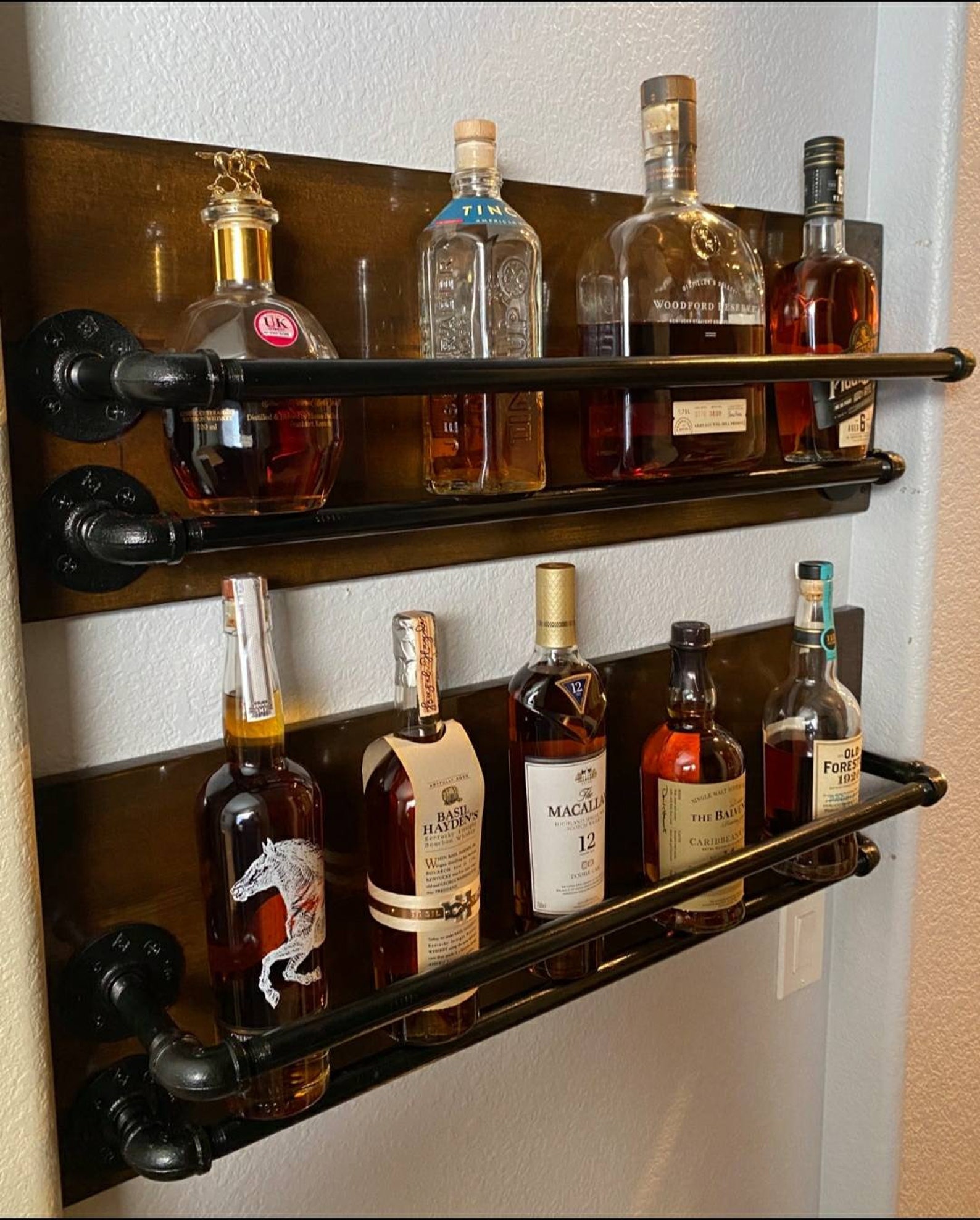 wine shelf design
