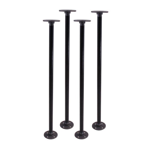 Industrial Black Pipe Legs Breakfast Bar Coffee Table Legs Etsy