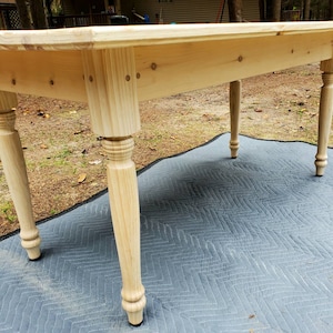 DIY Country Farmhouse Coffee Table Kit - Create Your Own Pine Wood Coffee Table