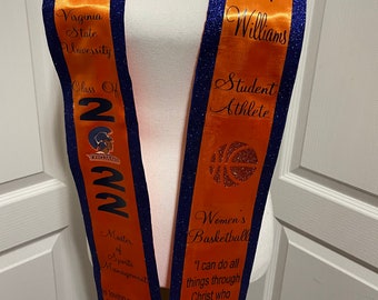 Custom Graduation Stole