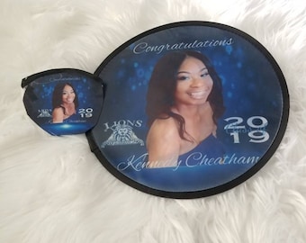 Foldable Fans with Coordinating Pouch