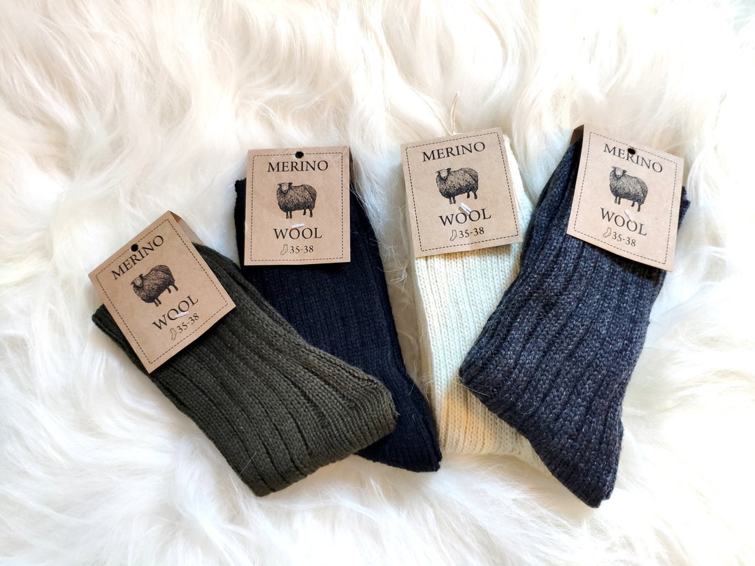 Extra Dicke Wollsocken Für Damen Wintersocken
