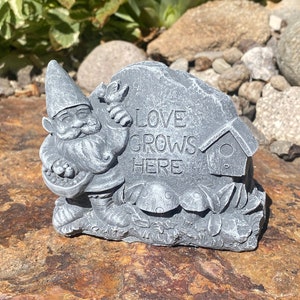 Handgemachte Gartenzwerg Display Zement Statue