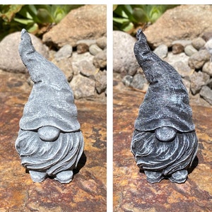 Handmade Cement Garden Gnome Statue