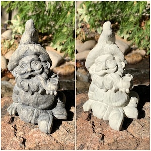 Handgemachte Gartenzwerg Zement Statue