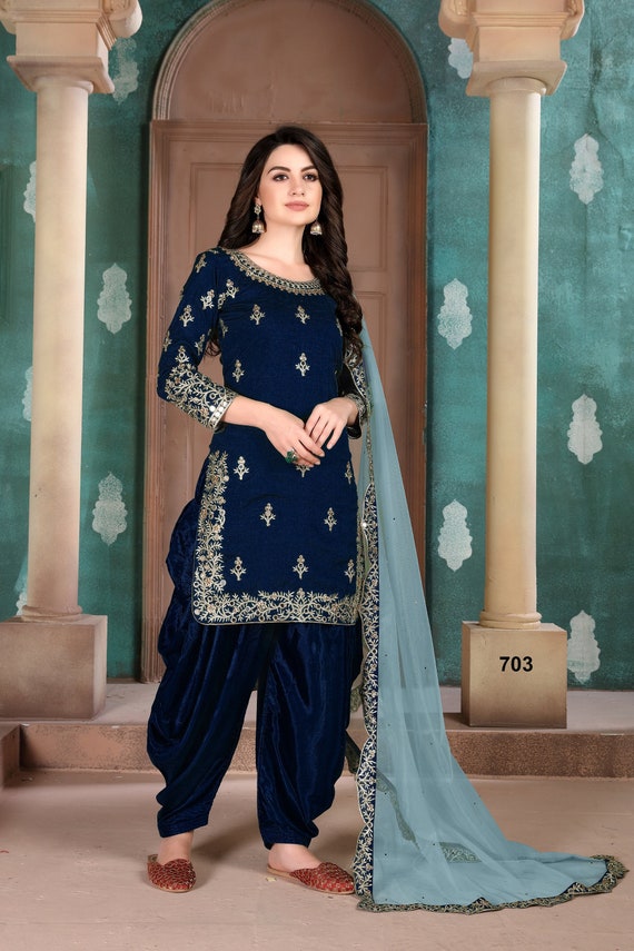 patiyala-suits-heavy-printed-cotton-suits -in-multi-colours-punjabi-style-clothings-with-dupatta-and-patiyala-pants-wholesaler-of-salwar-kameez-in-surat-2022  ...