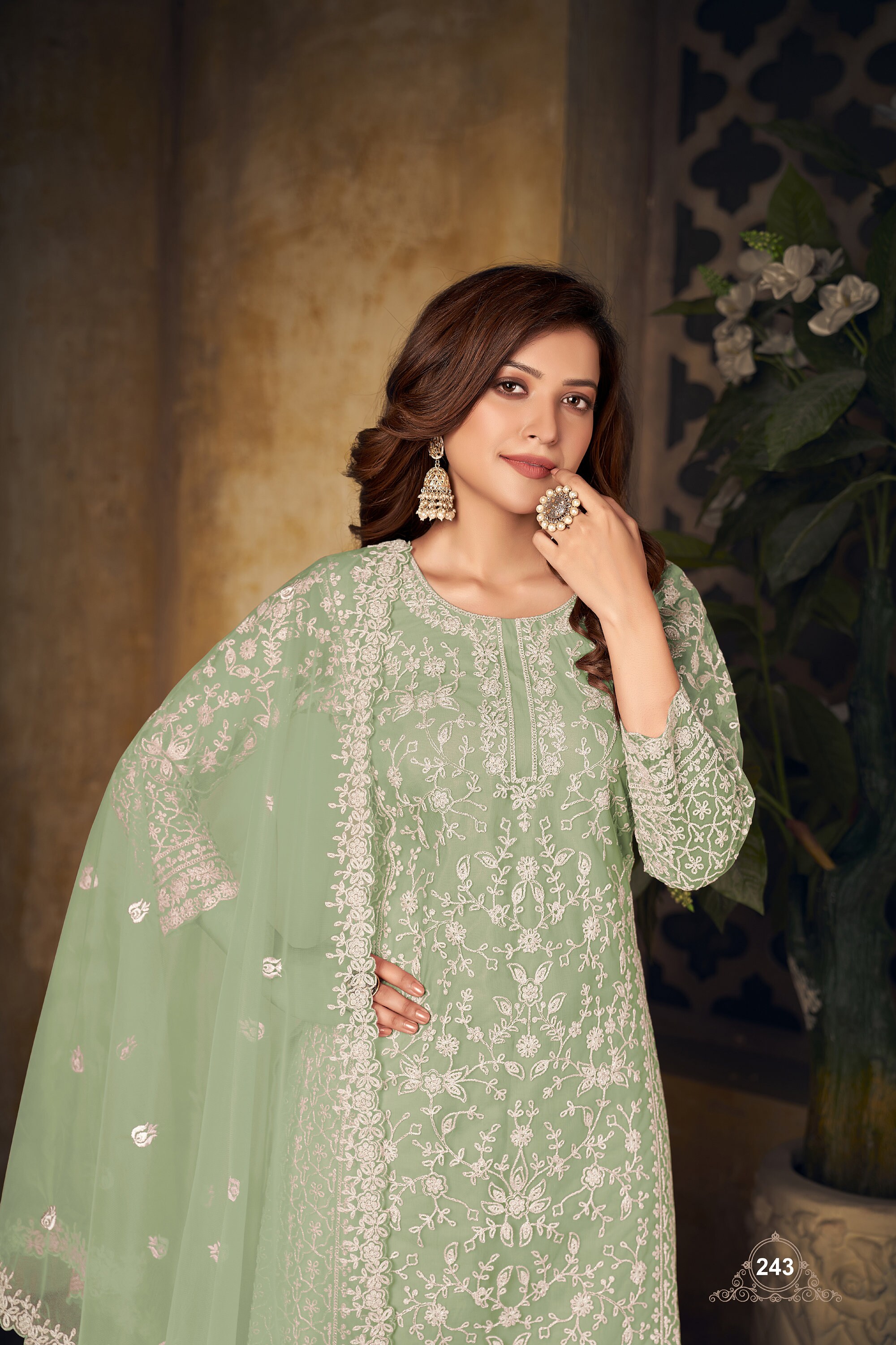 Punjabi suit deals light colour