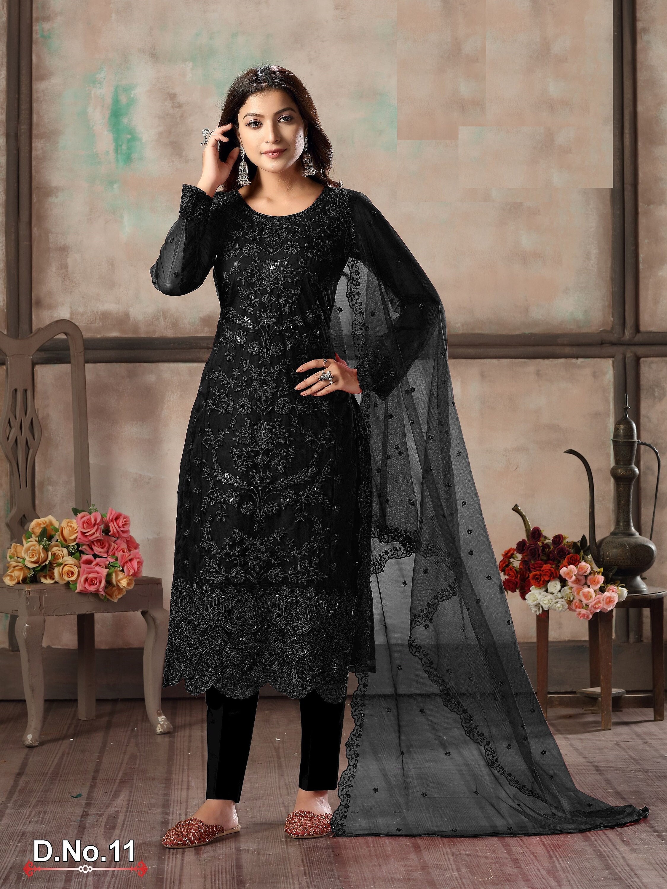 Black Salwar Kameez -  Canada