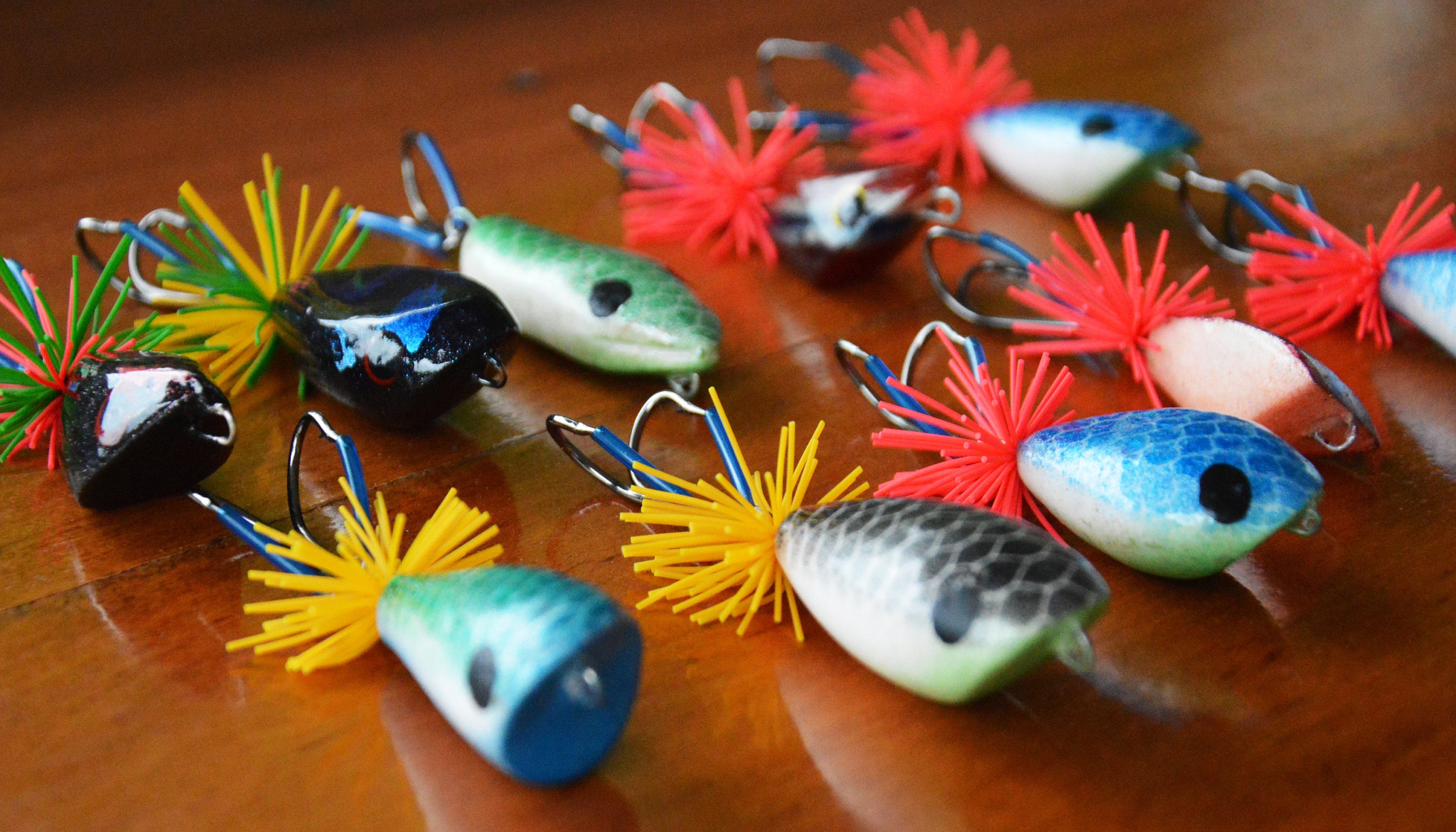 Jump Frog Biat Style Fishing Topwater Frog Lures Handmade Etsy UK