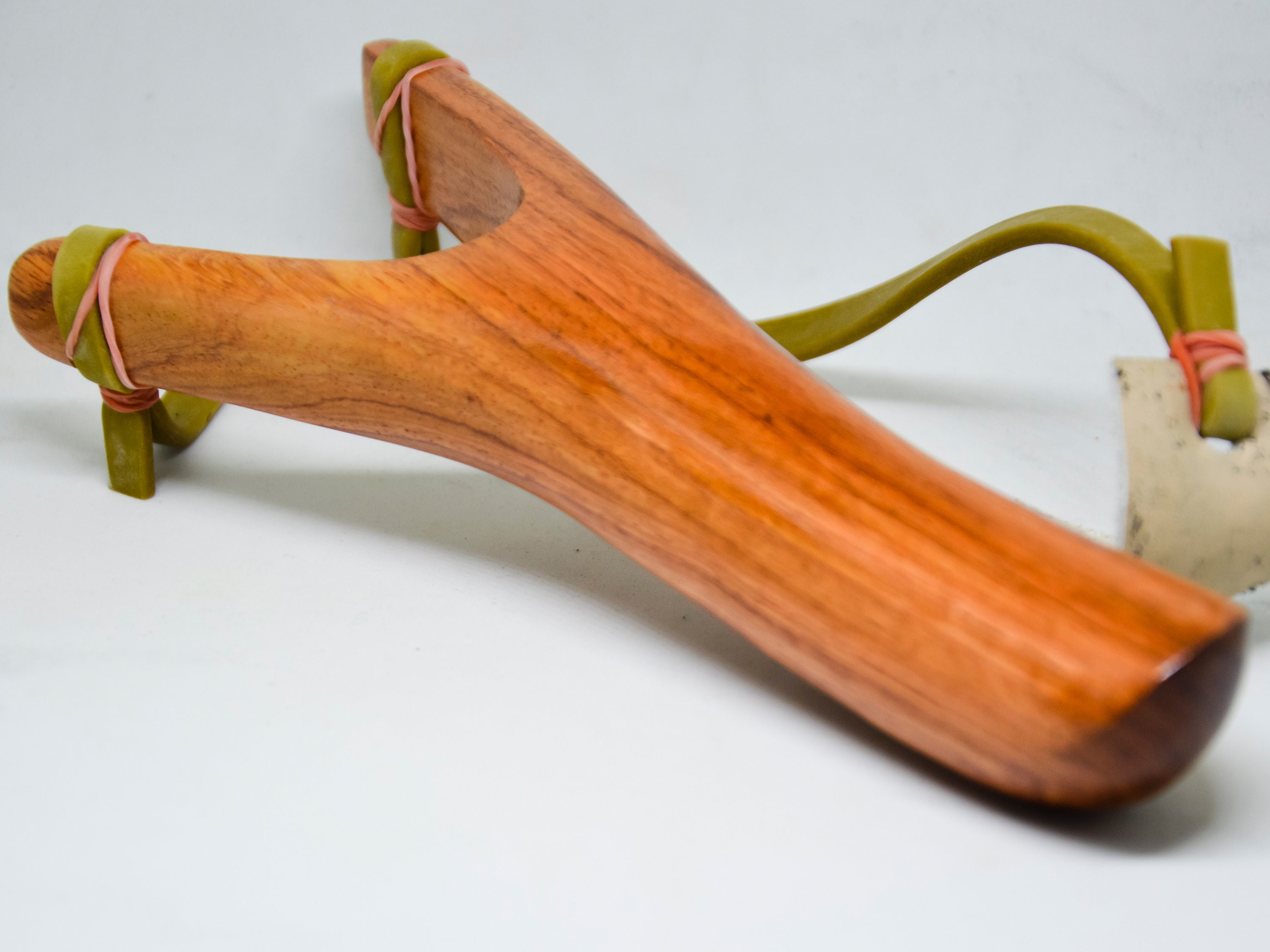 Powerful Slingshot Outdoor Catapult Hunting Survival Handmade Wood