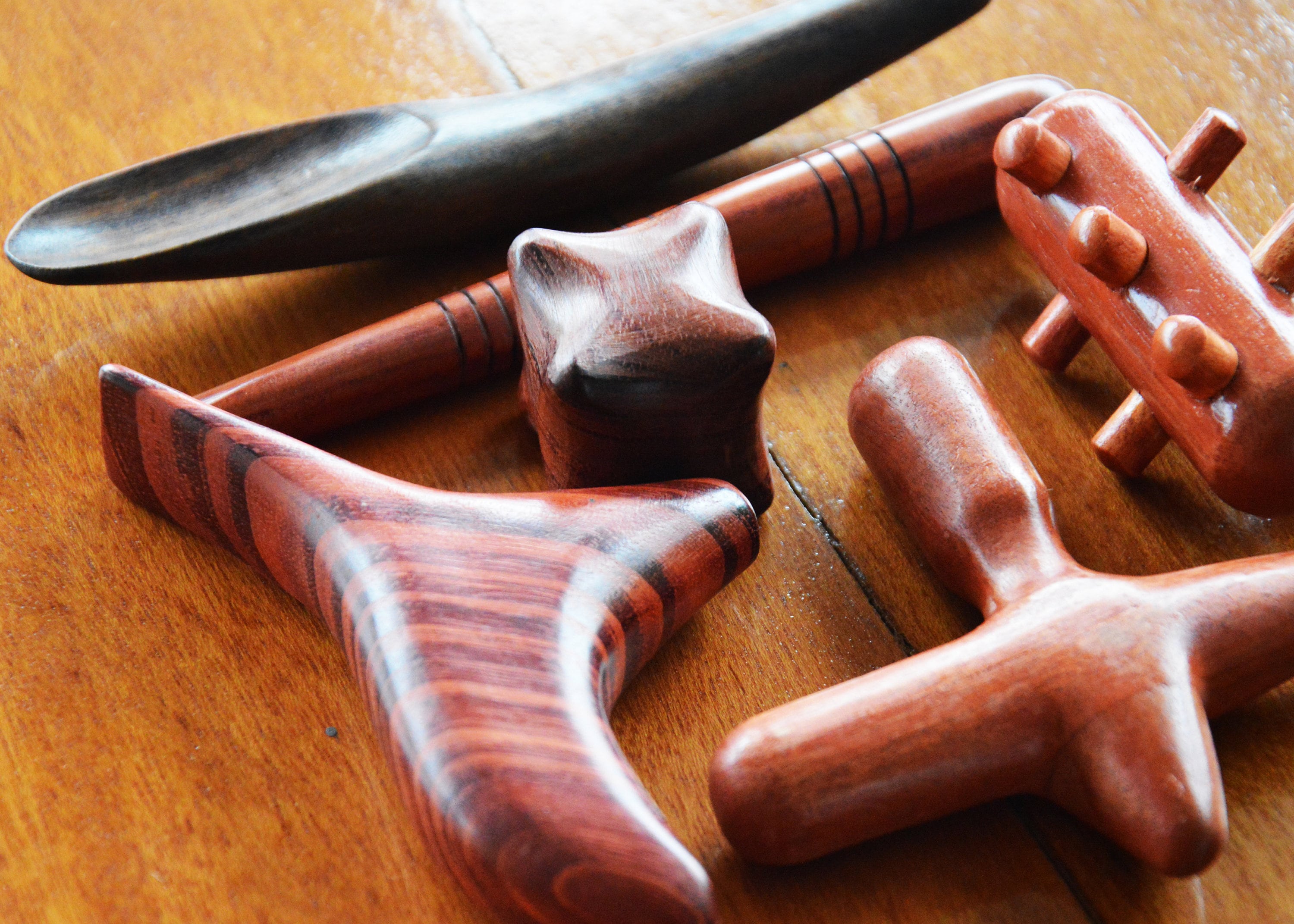 Reflexology Traditional Thai Massage Wooden Stick Tool Hand Head