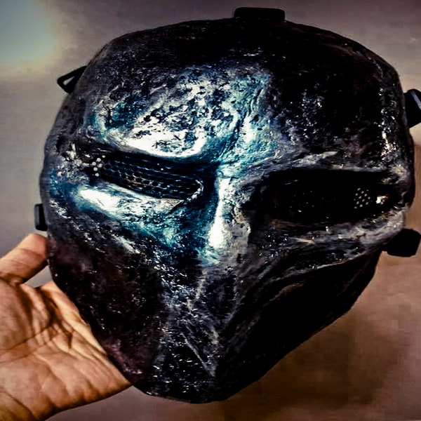 Death Race 2008 Custom Cosplay Style Handmade Mask Cosplay Airsoft Paintball BB Gun Full Face Mask Protection Paintball