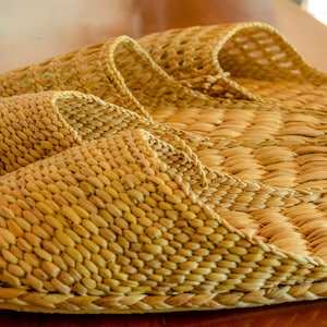 Thai Natural Handmade-eco Friendly Woven Water Hyacinth Spa Full fit Slippers