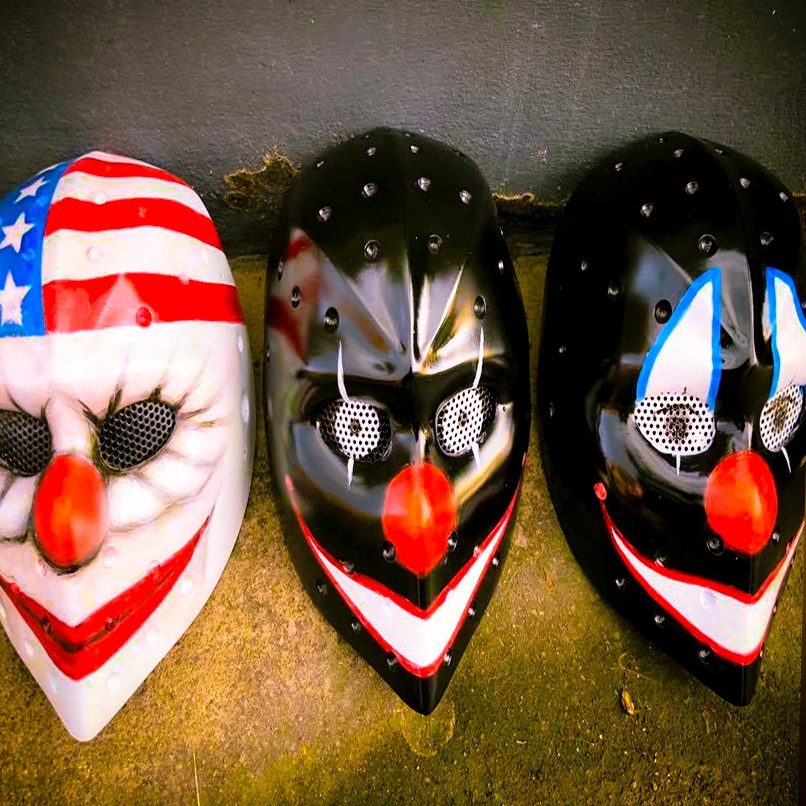 Heat Airsoft Army of Two Airsoft Mask Protective Gear Outdoor Sport Fancy Party Ghost Masks Bb