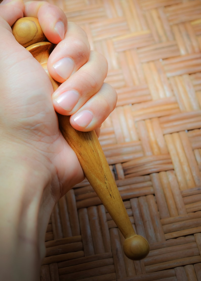 Teak Wood Massage Stick Reflexology Thai Traditional Hand & Foot