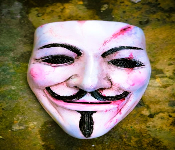 DIANCHU Halloween Masks V for Vendetta Hackers Mask for BB GUN